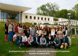 Southeast Europe and the EU – Leadership Development Programme, ljetna akademija 2012