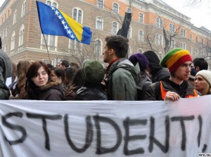 studenti protesti bih