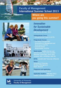 Međunarodna ljetna škola u Kopru, Slovenija