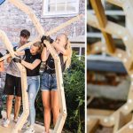 Estonski studenti izgradili gigantske drvene megafone 5