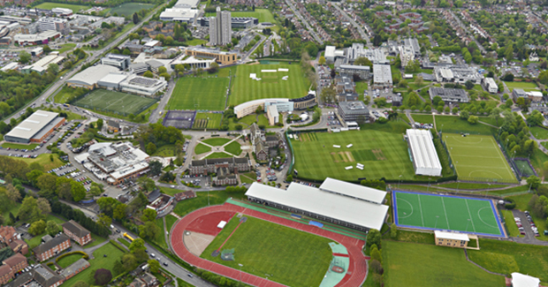 Loughborough University Campus Aerial Views