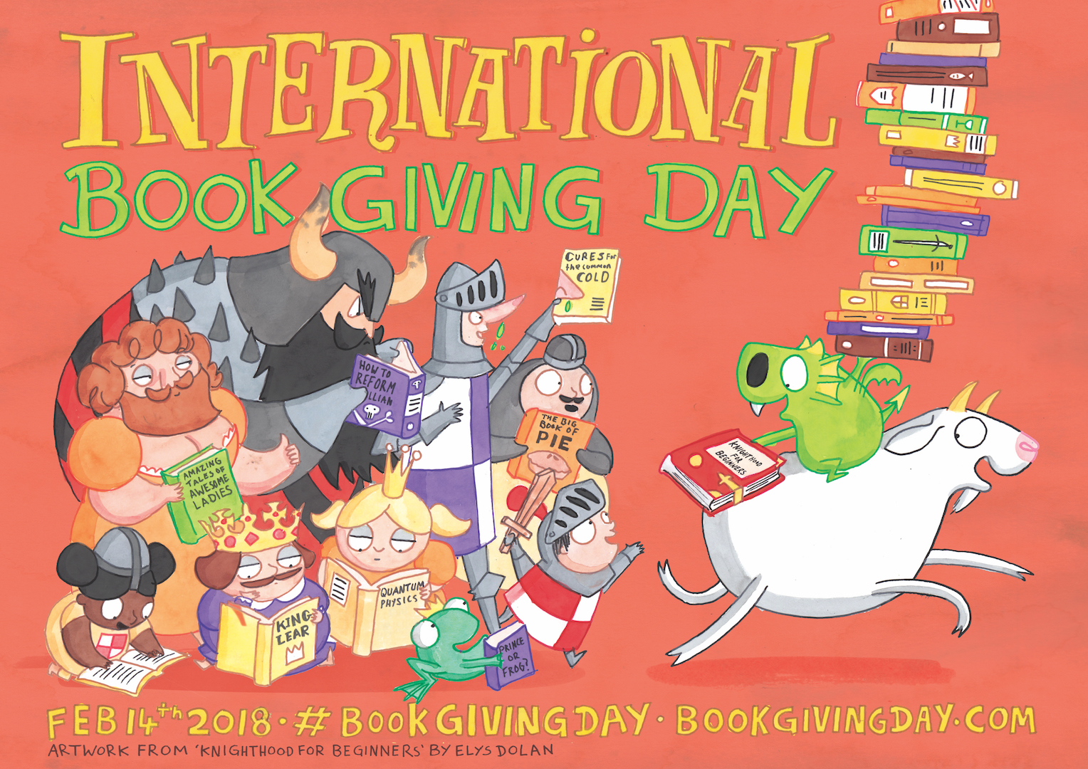 International Book Giving Day Poster 2018