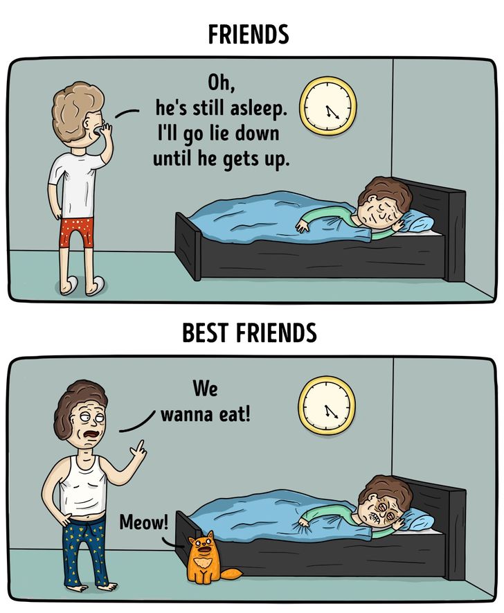 razlike između prijatelja i najboljih prijatelja