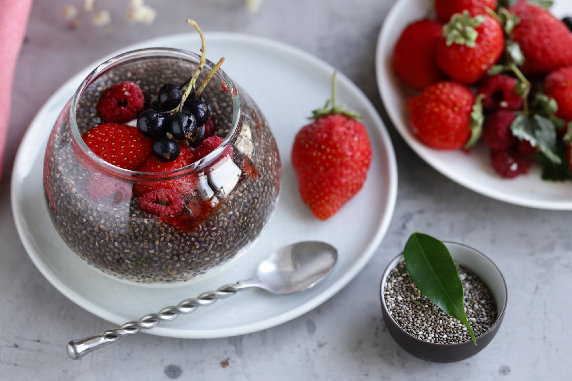 Chia Pudding with Berries