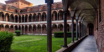 Cloister of the University of Milan