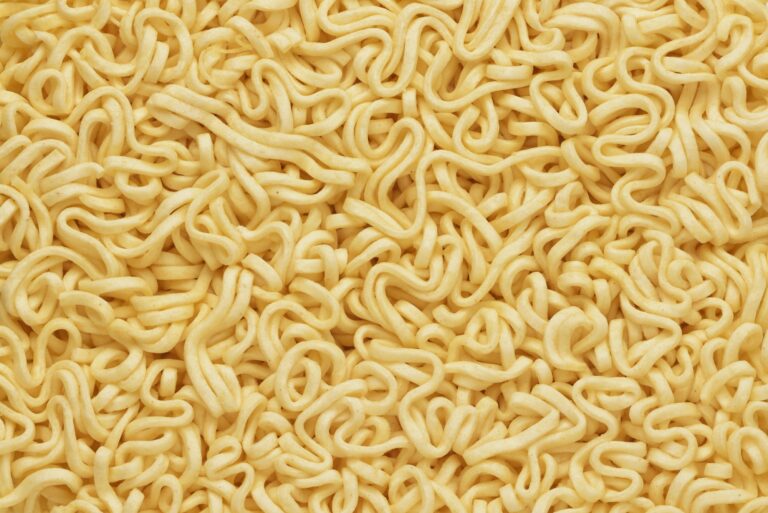 Instant noodles texture or background.