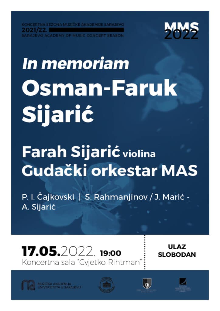 In memoriam Osman Faruk Sijaric 1