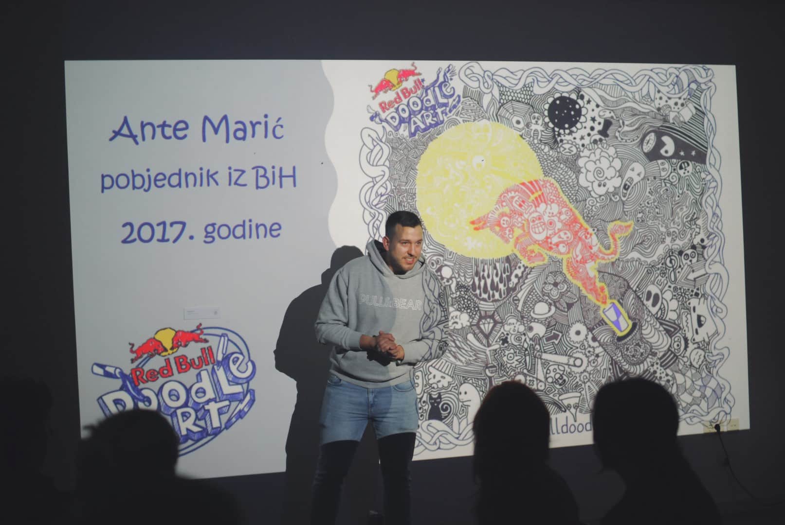 Studenti Akademije likovnih umjetnosti Siroki Brijeg pokazali kreativnost na Red Bull Doodle Art radionici 4