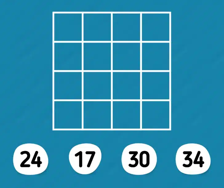 Samo za studente sa oštrim vidom: Koliko se kvadrata nalazi na slici?