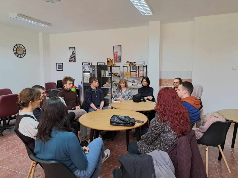 Studenti Odsjeka za žurnalistiku Filozofskog fakulteta u Tuzli, Aix-Marseille Univerziteta i Univerziteta u Strasbourgu