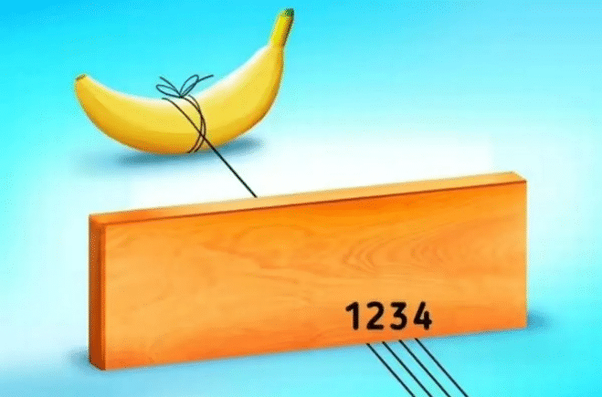 Studentska mozgalica: Testirajte vaš vid sa ovom mozgalicom, koja linija povezuje bananu?