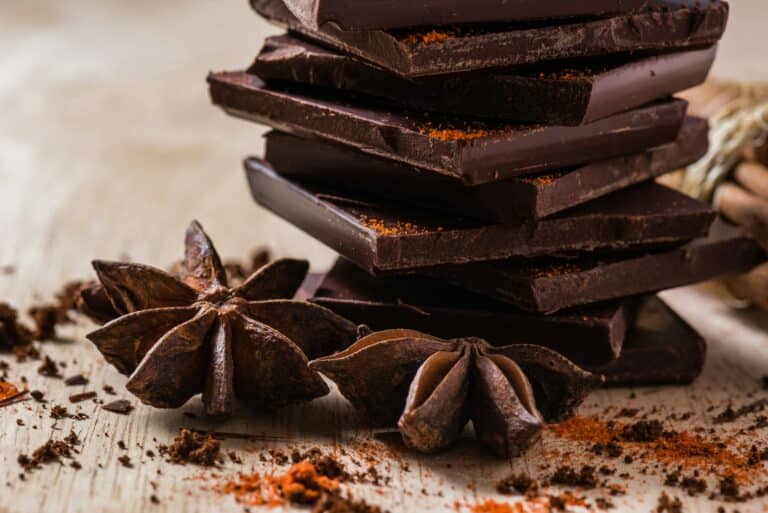 chocolate with anise star