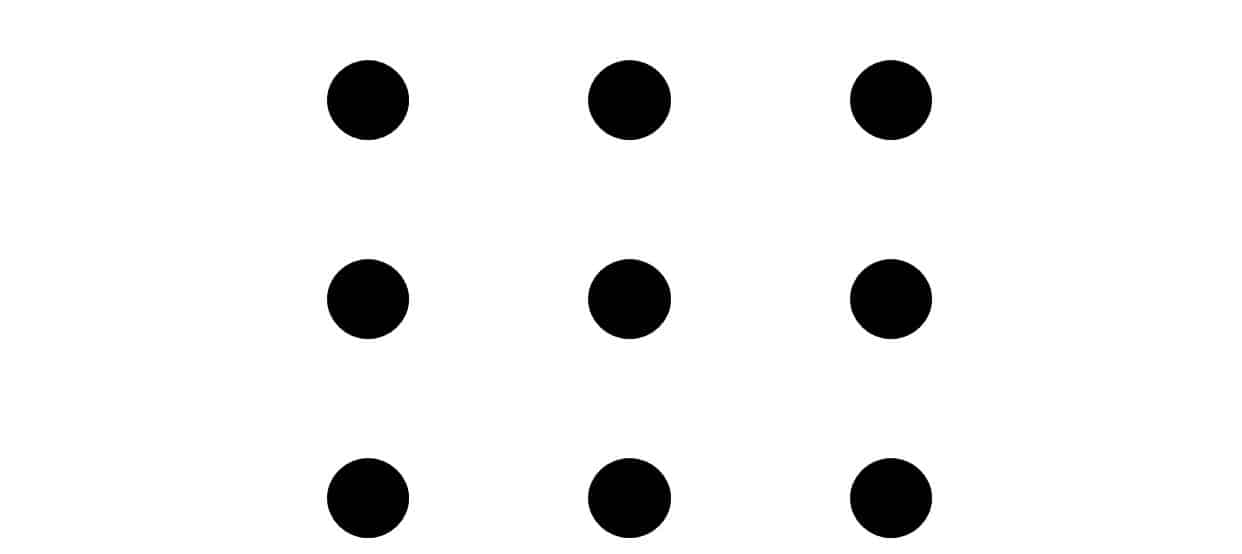 Matematička mozgalica za testiranje genijalnosti: Da li možete povezati svih 9 tačaka sa četiri poteza?