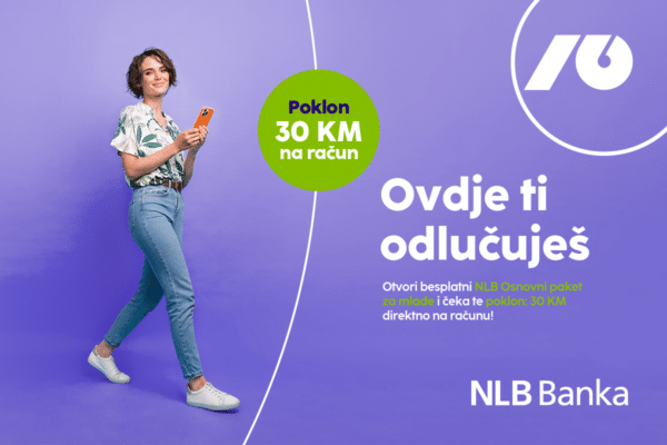 NLB Banka Sarajevo obezbijedila pogodnosti za NLB Osnovni paket za mlade