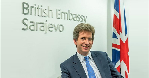 Edward Ferguson, ambasador Velike Britanije u BiH; Foto: 24sata